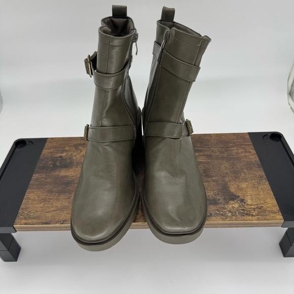 Monica Elditas Buckle Ankle Boots – Size 9.5 - Picture 3 of 11